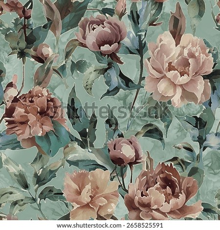 Unique boho-style decorative art pattern for artistic fabric designs.