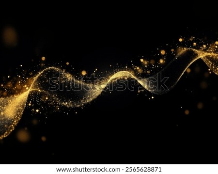 unique glittery bokeh design background