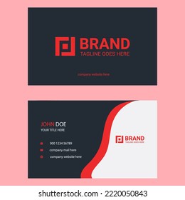 unique professional business card template - Powered by Shutterstock