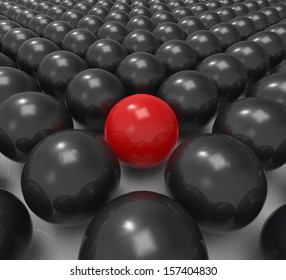 Unique Sphere Showing Uncommon Variation Or Difference