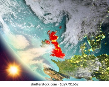 293 Satellite Image Uk Night Images, Stock Photos & Vectors | Shutterstock