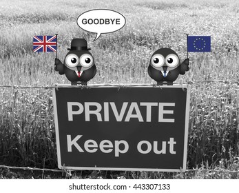 United Kingdom Saying Goodbye To European Union Membership Resulting From The June 2016 Referendum