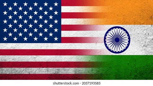 691 America india flag together Images, Stock Photos & Vectors ...