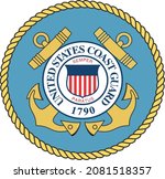 United States Coast Guard 1790 Logo