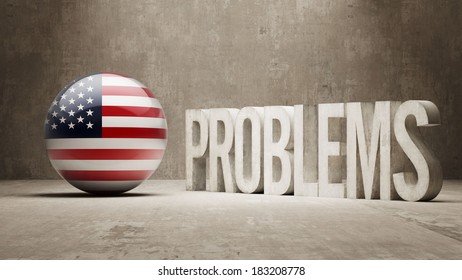 United States High Resolution Problems Concept