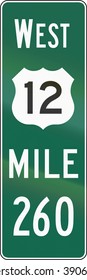 1,419 Mile marker sign Images, Stock Photos & Vectors | Shutterstock