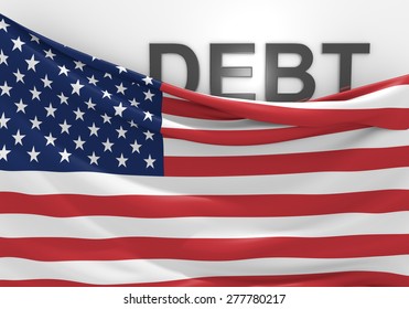 United States National Debt And Budget Deficit Financial Crisis