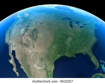 103,485 United states from space Images, Stock Photos & Vectors ...