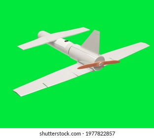 Unmanned Reconnaissance Aircraft, Military Suicide Plane 3d