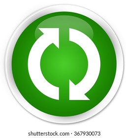 395 Update icon green glossy round button Images, Stock Photos ...