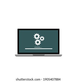 Upgrade Software Icon Update Program Design Element