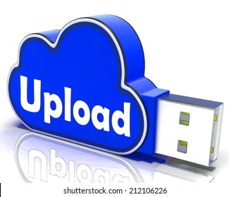 Upload Memory Showing Uploading Files To Cloud
