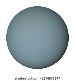 Uranus is the seventh planet from the Sun and is a composition of ice and rock. It has a tilted axis that gives rise to extreme seasons, with 42 years of darkness. It has a system of rings, 27 moons