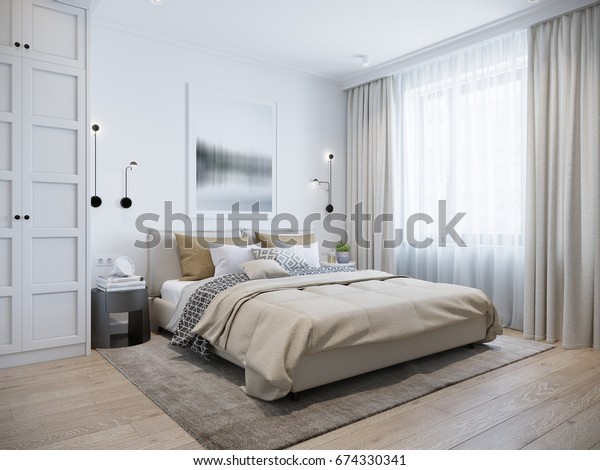 Uitgelezene Urban Modern Modern Scandinavische slaapkamer Interieur SR-51