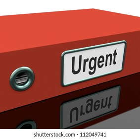 Urgent File Showing Documents With Priority Deadline