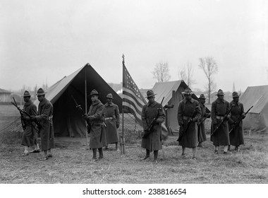 U.S. Army, African American Soldiers, Ca. 1917