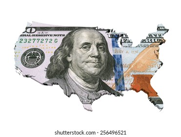 US Dollar Map