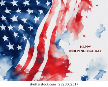 us independence day social media post illustration. american independence day poster. - Powered by Shutterstock