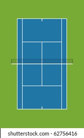 US open tennis court