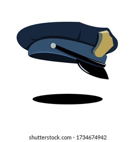 Us Police Officer's Cap. Blue. Cartoonish