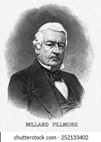 US President Millard Fillmore