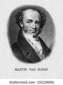 US Presidents. US President Martin Van Buren.