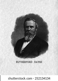 US Presidents. US President Rutherford Hayes.