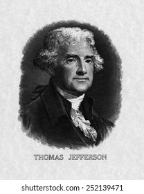 US Presidents. US President Thomas Jefferson.