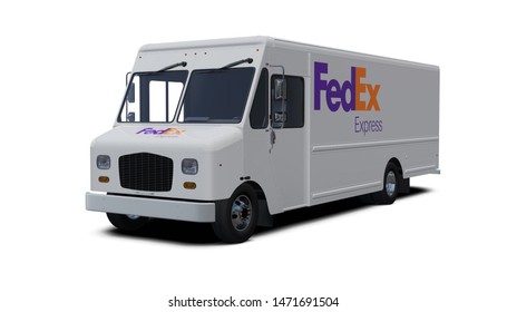 fedex toy delivery truck