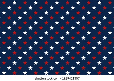 USA Abstract Background With Elements Of The American Flag. 
USA Flag Stars Reinterpretation.