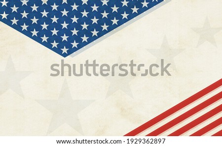 USA abstract background with elements of the American flag