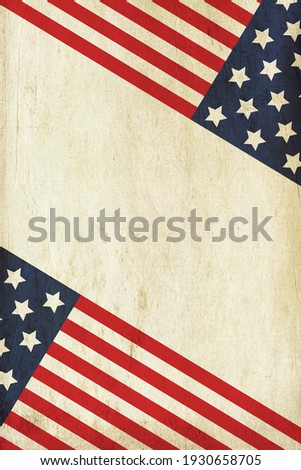 USA abstract background with elements of the American flag