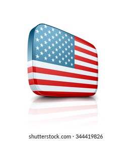 USA Button