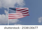 usa flag united state america wind waving copy space background wallpaper copy space martin luther king jr 4th july emblem military freedom national history human right memorial i have.3d render