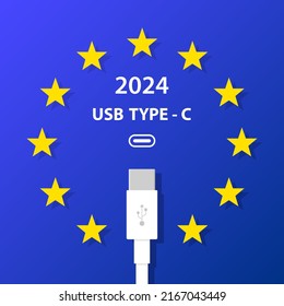 USB Type C Icon Cable Universal Cable From 2024 To All Devices