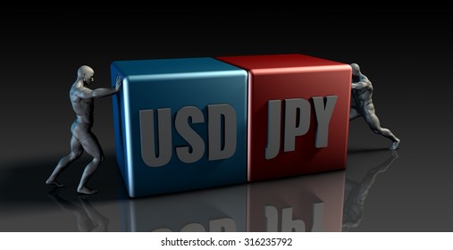 USD JPY Currency Pair Or American Dollar Vs Japanese Yen