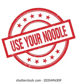 Use Your Noodle Images Stock Photos Vectors Shutterstock