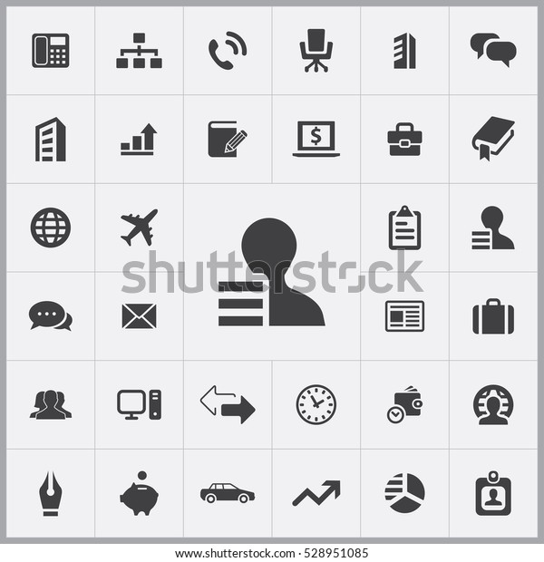 user list icon. company icons universal set for
web and mobile