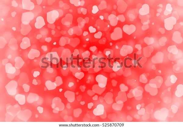 抽象的な赤いピンクと白い心のバレンタイン背景 のイラスト素材