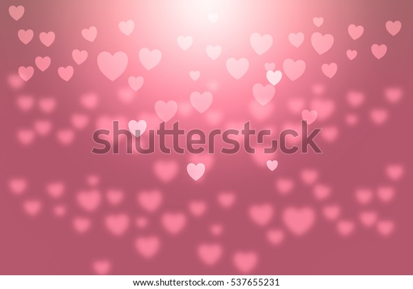Valentine Background Beautiful Heart Love Card Stock Illustration 537655231