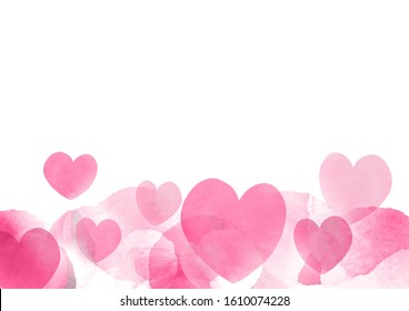 Valentine background illustration with heart