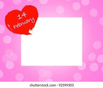 Valentine day.