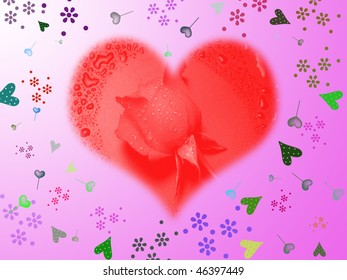 Valentine day background