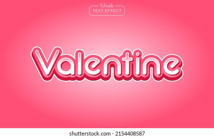 Valentine Day Style Text Effect