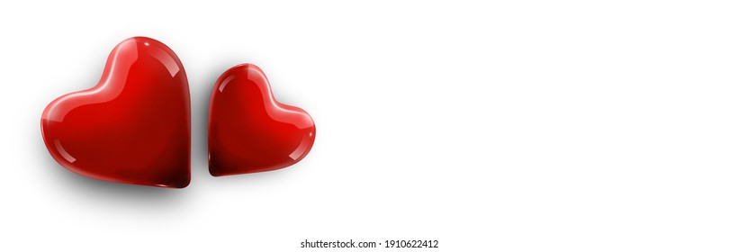 Valentines Day background. Love and Valentine's Day concept. 3d illustration - Powered by Shutterstock