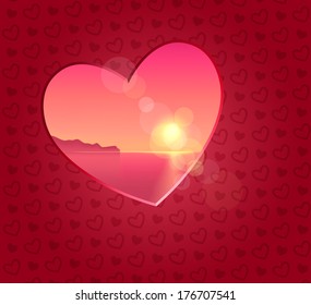 Valentines day background, website