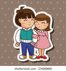 love cartoon stickers