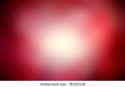 Valentines day festive empty background. Red maroon blurred illustration. Romantic abstract texture. Smoky vignette. 