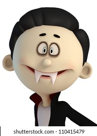 Vampire Cartoon Silly Face Stock Illustration 110415479 | Shutterstock
