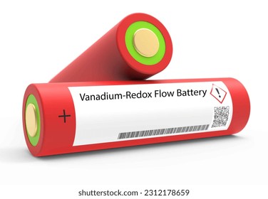 Vanadium-redox Flow Battery A vanadium-redox flow battery is a type of rechargeable battery that uses vanadium ions in different oxidation states to store energy. It is commonly used in large-scale en